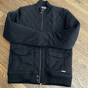 Ted Baker London Men's Cotton Blend Quilted Full Zip Field Jacket